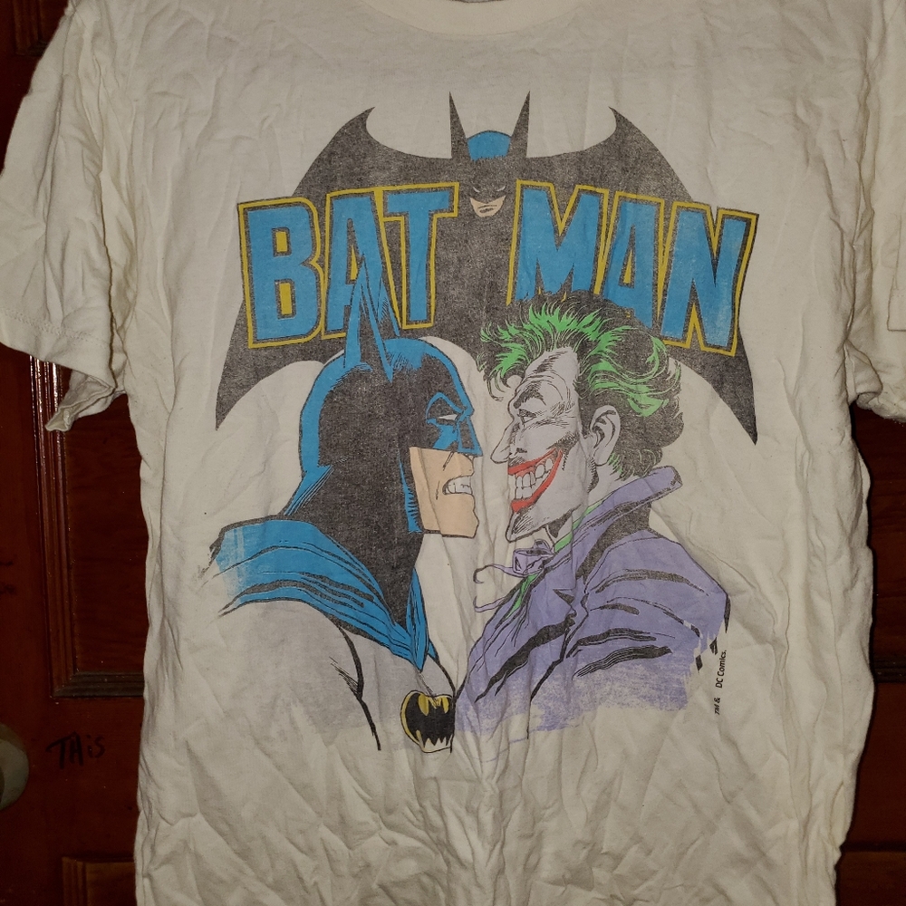 Vintage Batman and Joker Tshirt